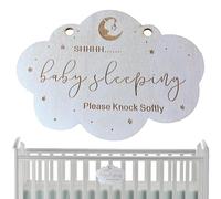 Panneau de porte endormie - Signe de sommeil de la maternelle ne pas