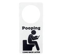 Panneau de porte fantaisie pour salle de bain occupé - Panneau de porte fantaisie occupé sur la porte de la salle de bain, de porte pour toilettes, maison, magasin