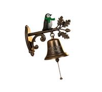 Panneau de porte « Merry Christmas Welcome » en métal - Décoration saisonnière - Sonnette de porte - Usage commercial attentionné - Pour dîner en plein air