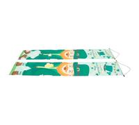 Panneau de Porte Saint-patrick Vert en Plastique Polyester | Décoration Légère à Suspendre, pour Encadrement de Porte, Porche, Vitrine et Fenêtre