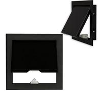 Panneau de portes d'accès en alliage d'aluminium pour cloison sèche pour mur et plafond, électrique et plomberie, couvercle décoratif à ventouse magnétique pour plafond