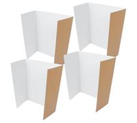 Panneau de Présentation 24x16 Pouces Dépliant en Trois Volets | Surface Lisse et Plane, Facile à Transporter, pour Expositions Scientifiques et Travaux Scolaires