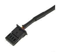 Panneau de prise USB AUX avec câble de 150 cm pour E39, E53, X5, Z4, E85, E86, X3, E83 et adaptateur audio de voiture en plastique noir 4 broches