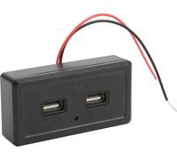Panneau de prise USB,Panneau de prise de charge USB,Panneau de prise de charge USB,Panneau de charge USB pour voiture,Panneau de charge USB pour véhicule de plaisance,Chargeur double port pour voiture