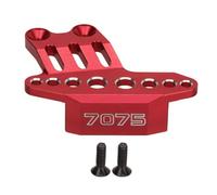 Panneau de protection de chaîne en alliage d'aluminium, accessoire de moto, protecteur de panneau pour LOSI 1/4 Promoto MX (Rouge)