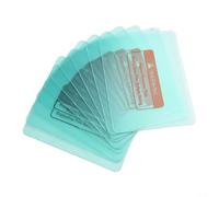Panneau de protection en polycarbonate pour casque de soudeur solaire essentiel pour la sécurité de soudage (115 x 90 mm arrondi)