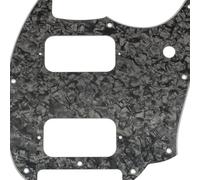 Panneau De Protection For Guitare Électrique 9 Trous | Couvercle de remplacement de la plaque de protection contre les rayures(4ply Black Pearl)