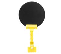 Panneau de protection pour soudage, 16 cm, rond, à assommitement automatique, avec clip, visière de soudage portable et réglable, dotée d’un support jaune, pour la protection lors