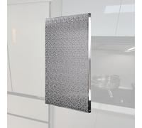 Panneau de protection thermique avec cadre en alliage d'aluminium, plaque d'isolation pour gril, cuisinière, four et réfrigérateur, tapis résistant à l'huile et à la chaleur