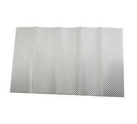 Panneau de protection thermique en aluminium gaufré de 38,1 cm, 17,8 x 48,3 cm, 15,2 cm pour protection thermique sur les pare-feu et les zones d'échappement