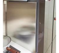 Panneau de protection thermique for réfrigérateur, panneau isolant cuisinière à gaz cuisine avec magnétique, bouclier for mur côté la bois for brûleur(L 70CM x W 50CM)