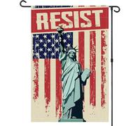 Panneau de protestation, drapeau de jardin, double face, résistant à l'extérieur, décoration extérieure, haine politique, anti-raciste, anti-felon pro femme