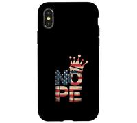 Panneau de Protestation No Kings - Nope Crown Coque pour iPhone X/XS