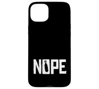 Panneau de protestation Nope No Wars Coque pour iPhone 15 Plus