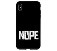 Panneau de protestation Nope No Wars Coque pour iPhone XS Max