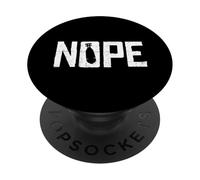 Panneau de protestation Nope No Wars PopSockets PopGrip Adhésif