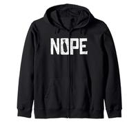 Panneau de protestation Nope No Wars Sweat à Capuche