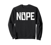 Panneau de protestation Nope No Wars Sweatshirt