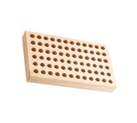 Panneau De Rangement D’outils De Bijoux En Chêne Vert Avec Compartiments Personnalisables Pour Les Moules D’estampage Oaken Craft Supply Planner