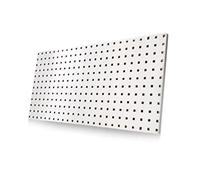 Panneau de rangement durable pour outils avec crochets - Design peu encombrant pour garage, atelier et organisation de services ménagers