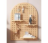 Panneau de rangement mural - Solution de rangement facile à installer pour salon et chambre à coucher