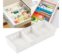 Panneau De Rangement Réglable Pour Cuisine, Nouveau, Diviseur De Tiroir, Boîte De Rangement Pour Maquillage, Articles De Table, Bureau, Fournitures