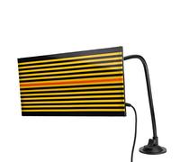 Panneau de réflecteur de vérification des bosses, outil de suppression de réparation de bosses sans peinture vérifiant le panneau de ligne de réflecteur avec lumière LED et USB