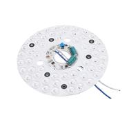Panneau de Remplacement de Lumière de Ventilateur élégant et Polyvalent, Panneau LED à 3 Températures de Couleur pour Plafonnier, Installation Facile pour les Maisons, les Bureaux, 1 Rond de
