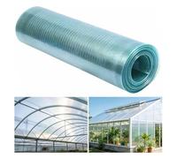 Panneau de Remplacement en Plastique Transparent 0.8mm Plexiglass Plaque Transparent Grande Souplesse pour Vérandas, Jardinage, Agriculture, Garages(1x3m)