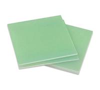 Panneau De Résine, Épaisseur 0.5/1/1.5/2/3/4/5mm Feuille FR4 Vert Clair G10 Plaque Époxy 3240 FR-4 Panneau De Résine Époxy Impression 3D 1/2 Pièces (Color : 1mm, Size : 300x300mm)