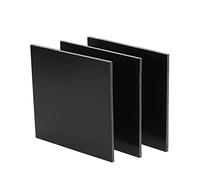 Panneau De Résine Époxy, Feuille De Panneau De Modèle De Fibre De Verre FR4 1PCS, Plate-Forme Amovible D'imprimante 3D De Plaque De Fibre De Verre G10 Noir (Color : 150x150mm, Size : 5mm)