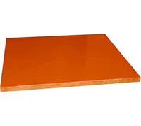 Panneau De Résine Phénolique, Bakélite, Panneau Dur Rouge Orangé, Contreplaqué Robuste, Utilisé dans Les Ateliers électroniques Et Les Machines Chimiques., 250x300x8mm