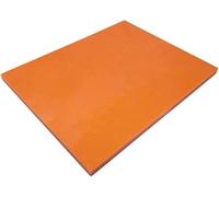Panneau De Résine Phénolique, Bakélite, Panneau Dur Rouge Orangé, Contreplaqué Robuste, Utilisé dans Les Ateliers électroniques Et Les Machines Chimiques., 250x300x15mm