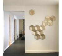 3d panneau mural Orac Decor W105 MODERN ROMBUS Dalle pour mur Élement décorative design moderne blanc blanc