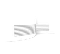 Panneau de revêtement mural 3D - W109 VALLEY - l.250 mm x Ép.12 mm - ORAC