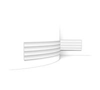 Panneau de revêtement mural 3D - W114 VALLEY XL - l.250 mm x Ép.15 mm - ORAC