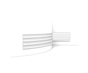 Panneau de revêtement mural 3D - W114 VALLEY XL - l.250 mm x Ép.15 mm - ORAC