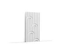 Orac 3d panneau mural W212 VALLEY LOOP 200 cm x 1,2 cm x 25 cm Mousse de polyuréthane rigide prétraité