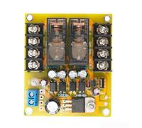 Panneau de sécurité pour haut-parleur 2 canaux 16 A haute puissance Audio Delay Startup Module de protection antichoc pour systèmes BTL, entrée AC 12-20 V, isolation Optotube