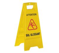 Chevalet de signalisation « Sol glissant » - MOTTEZ - M002CS