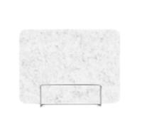 Panneau de séparation acoustique pour bureau et maison - Design simple et pratique avec bords lisses - Solution d'intimité idéale pour les espaces de travail