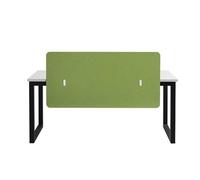 Panneau de séparation de Bureau Acoustique, 60 x 120 cm, Vert, écran de confidentialité antibruit pour Bureau à Domicile, bibliothèques, salles de Classe - contrôle des Distractions visuelle