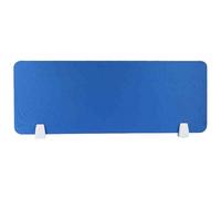 Panneau de séparation de bureau bleu, cloisons et séparateurs de bureau, panneaux antibruit et gain de place, séparateurs de bureau 80 x 30 cm pour une meilleure concentration et une plus gr