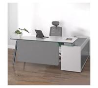 Panneau de séparation de Bureau, sans perçage, Double Usage, pour préserver l'intimité des Bureaux, Gris foncé 90 x 30 cm, idéal pour Les cloisons de Bureau, Les espaces d'accueil et Les pos