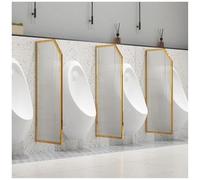 Panneau de séparation d'urinoir, cloison murale pour toilettes publiques, hôtels, écoles et centres commerciaux