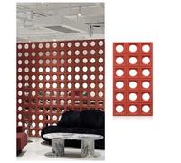 Panneau de séparation en briques creuses, séparateur de pièce, écran d'intimité pour chambre à coucher, salle à manger, fond d'art