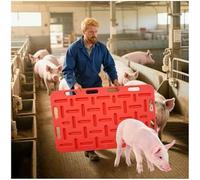 Panneau de séparation pour cochons - Poignée réutilisable - Pour une gestion efficace des pâturages