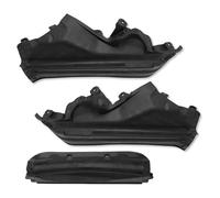 Panneau de séparation supérieur pour moteur de voiture X5 X6 E70 E71 E72, panneau de séparation, filtre à Air de cabine, ensemble de couvercles de boîtier de microfiltre(3pcs)