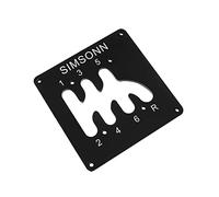 Panneau de séquence H pour volant de direction Thrustmaster TH8AT300, PC USB Simulateur de changement de vitesse Panneau de séquence pour jeux de course Logitech G29 G27 (7+R)