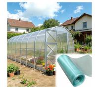 Panneau de Serre en Polycarbonate Transparent, Panneaux de Toiture Étanches Jardin Panneaux en Fibre Verre pour Abris Voiture Vérandas Serres Plaques Remplacement(0.5x1m/1.64x3.28ft)